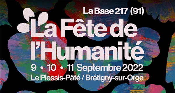 Affiche de l&rsquo;édition 2022 de la Fête de l&rsquo;Huma